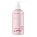Attitude Baby Leaves šampūns matu un ķermeņa mazgāšanai bērniem bez smaržas, 473ml
